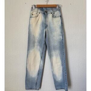 Vintage Levi's Orange Tab 550 Jeans 27x30 Bleached 90s Grunge